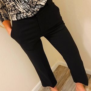High Waisted Express Cropped Slacks